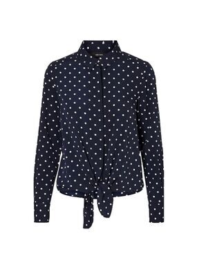Vero Moda Polka Dot Tie Top Long Sleeve NWT